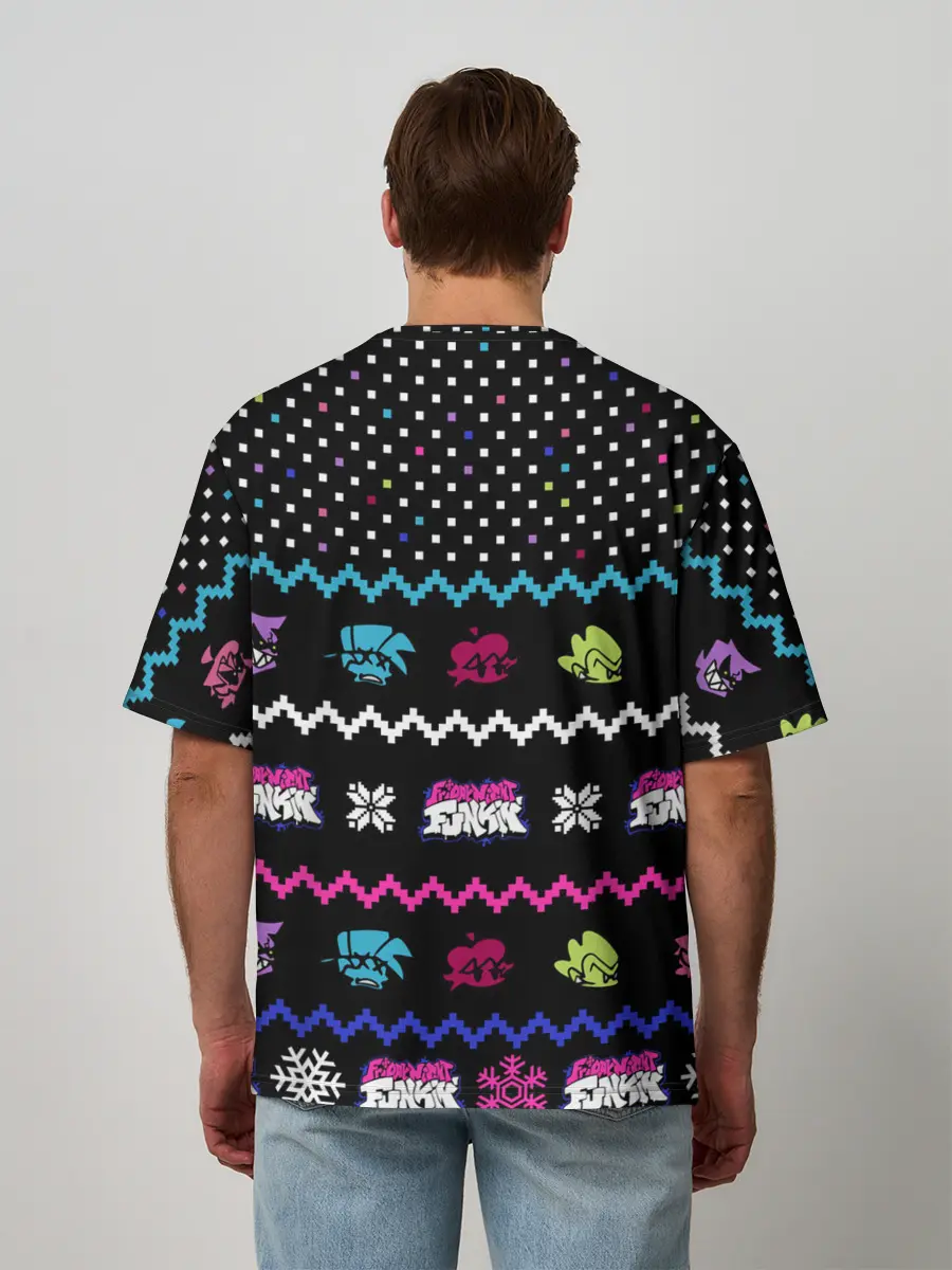 Мужская футболка оверсайз / FRIDAY NIGHT FUNKIN