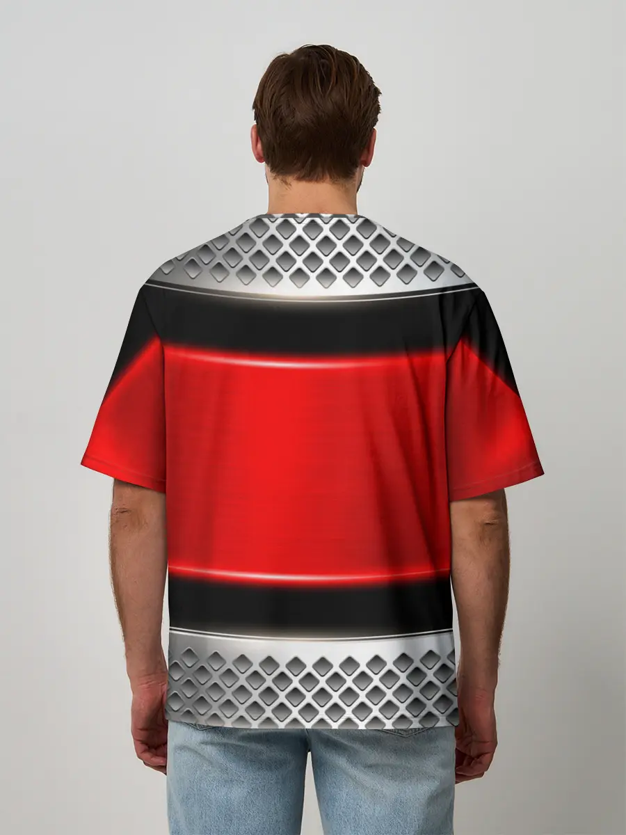 Мужская футболка оверсайз / SUBARU