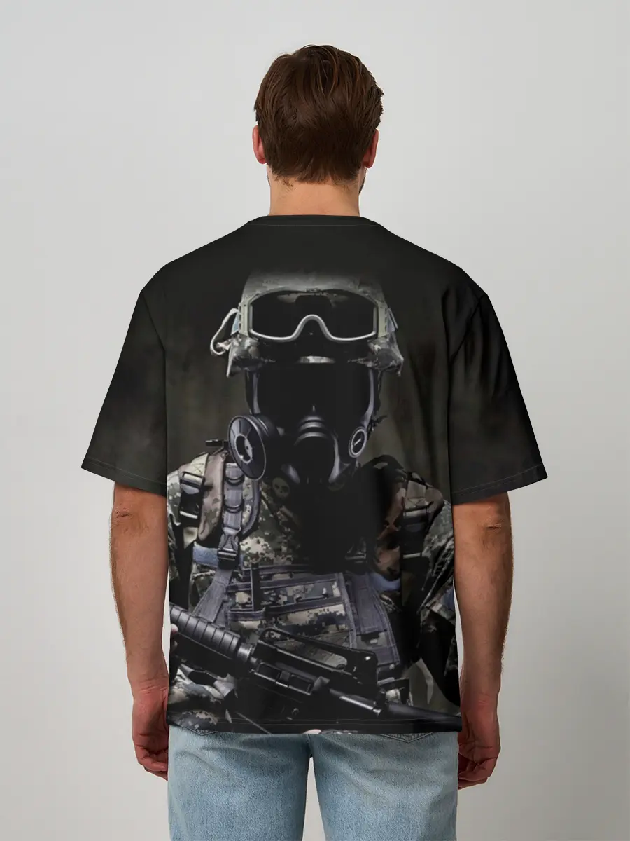 Мужская футболка оверсайз / Counter Strike