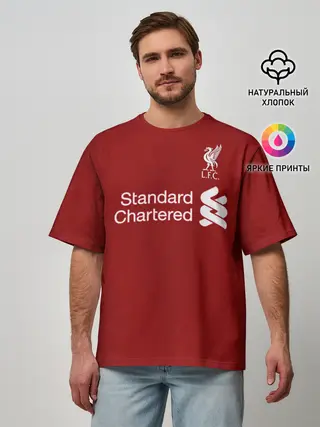 Мужская футболка оверсайз / Mane home 20-21