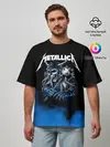 Мужская футболка оверсайз / Metallica