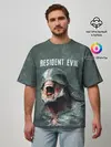 Мужская футболка оверсайз / RESIDENT EVIL 2 | РЕЗИДЕНТ ЕВИЛ