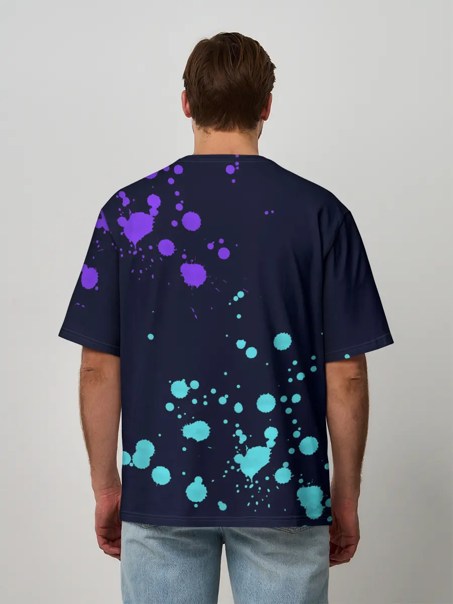 Мужская футболка оверсайз / Hazbin Hotel