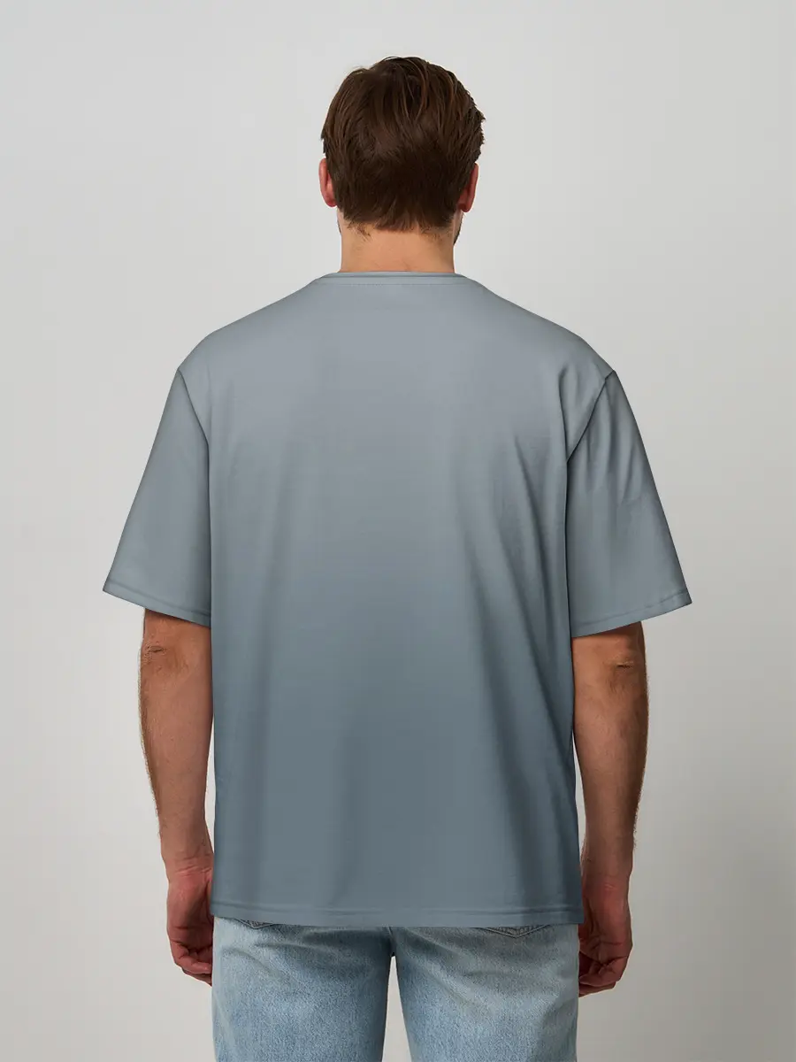 Мужская футболка оверсайз / Space Invaders | Old game