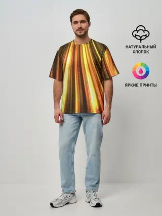 Мужская футболка оверсайз / Vzlet