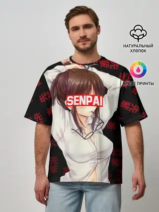 Мужская футболка оверсайз / Anime