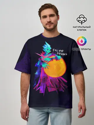 Мужская футболка оверсайз / Профетка | Dota 2