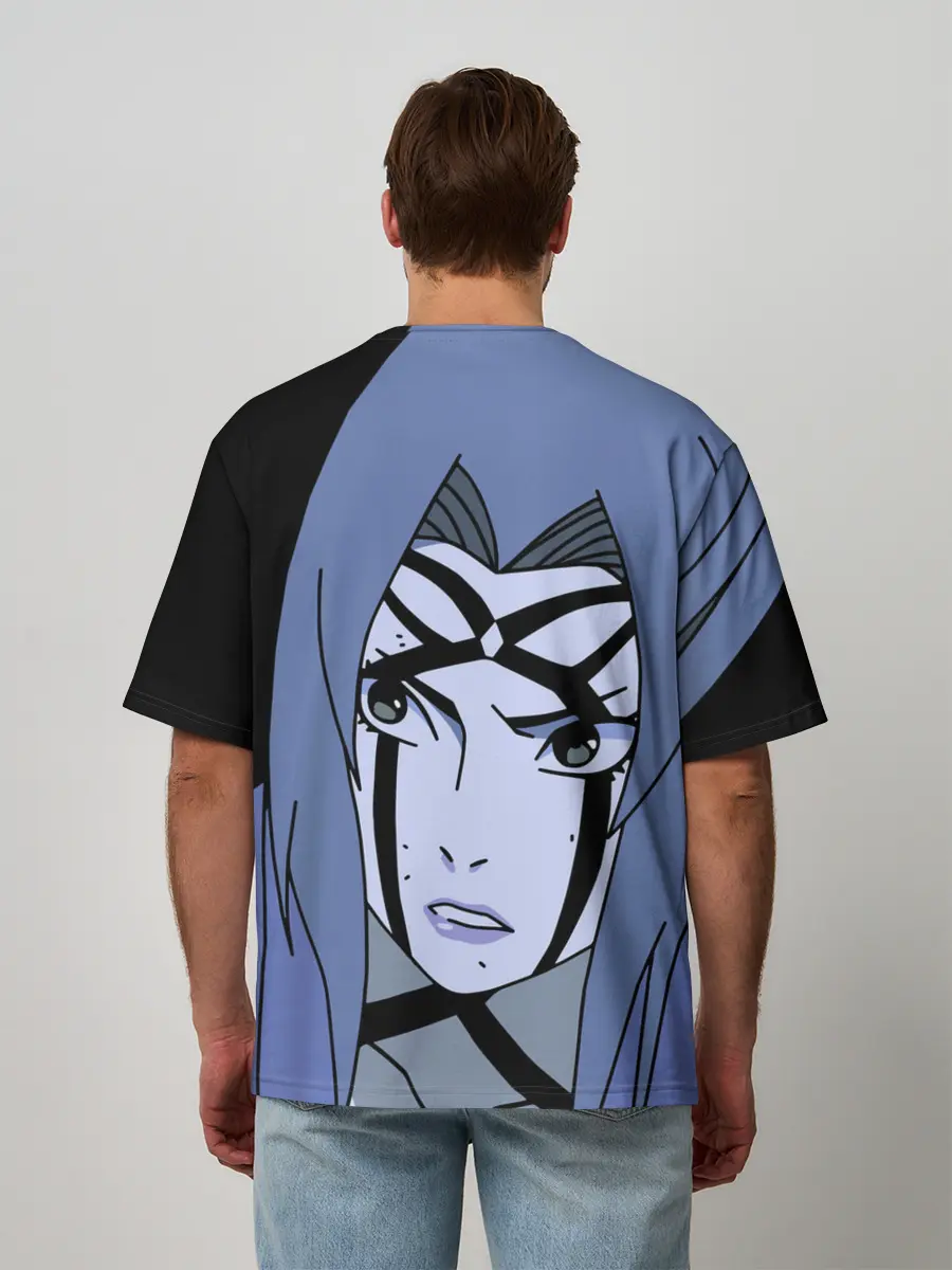 Мужская футболка оверсайз / Цунаде