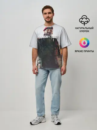 Мужская футболка оверсайз / RAINBOW SIX SIEGE MAESTRO