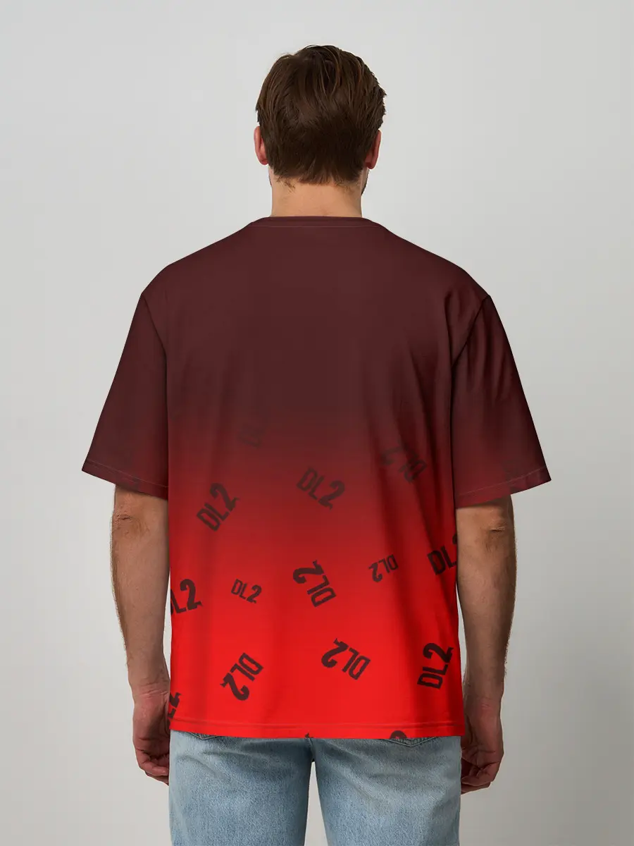 Мужская футболка оверсайз / DYING LIGHT 2 / ДАИНГ ЛАЙТ