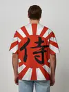 Мужская футболка оверсайз / Sun samurai
