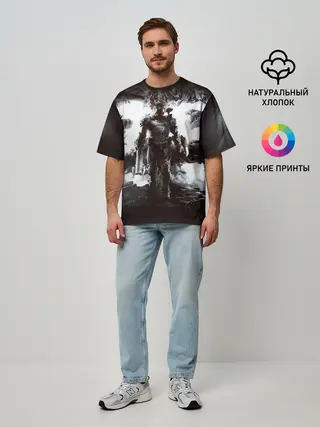 Мужская футболка оверсайз / Doom Eternal