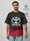Мужская футболка оверсайз / TOYOTA