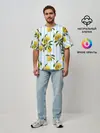 Мужская футболка оверсайз / Лимоны