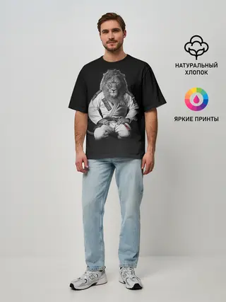 Мужская футболка оверсайз / Judo