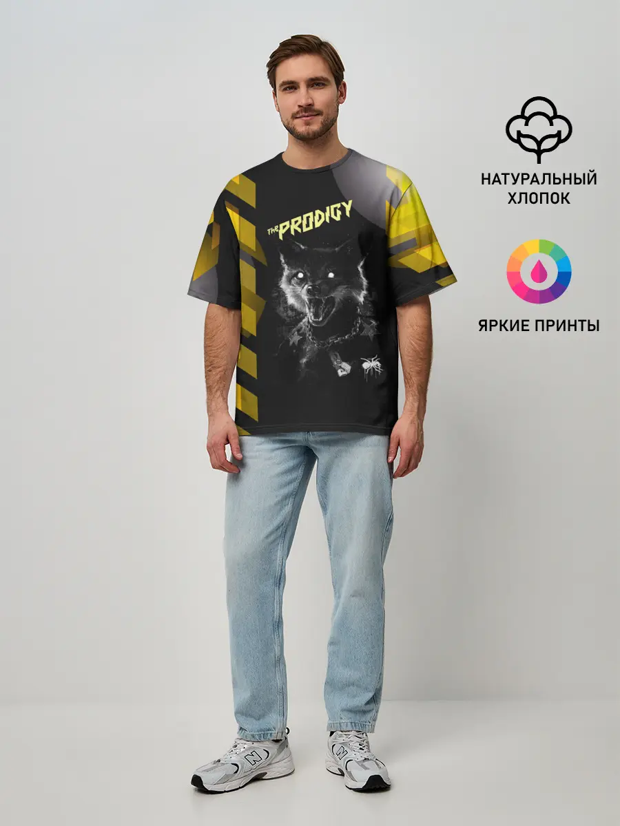 Мужская футболка оверсайз / the prodigy