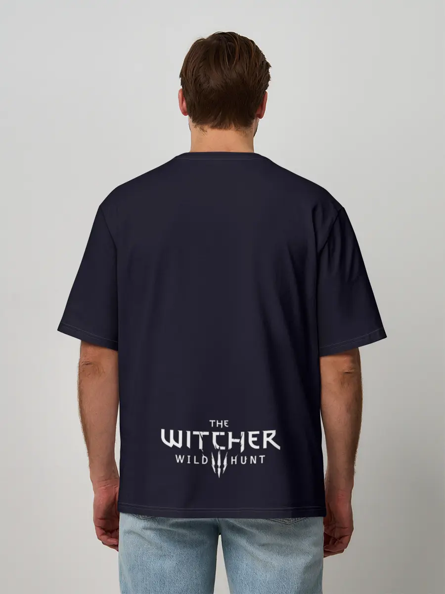 Мужская футболка оверсайз / Цири | Ведьмак