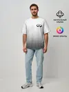 Мужская футболка оверсайз / Infiniti