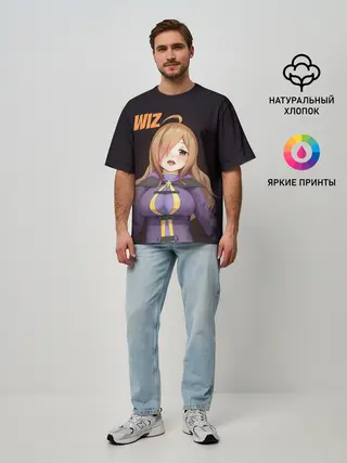 Мужская футболка оверсайз / Wiz