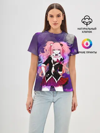 Женская базовая футболка / Джунко Эношима