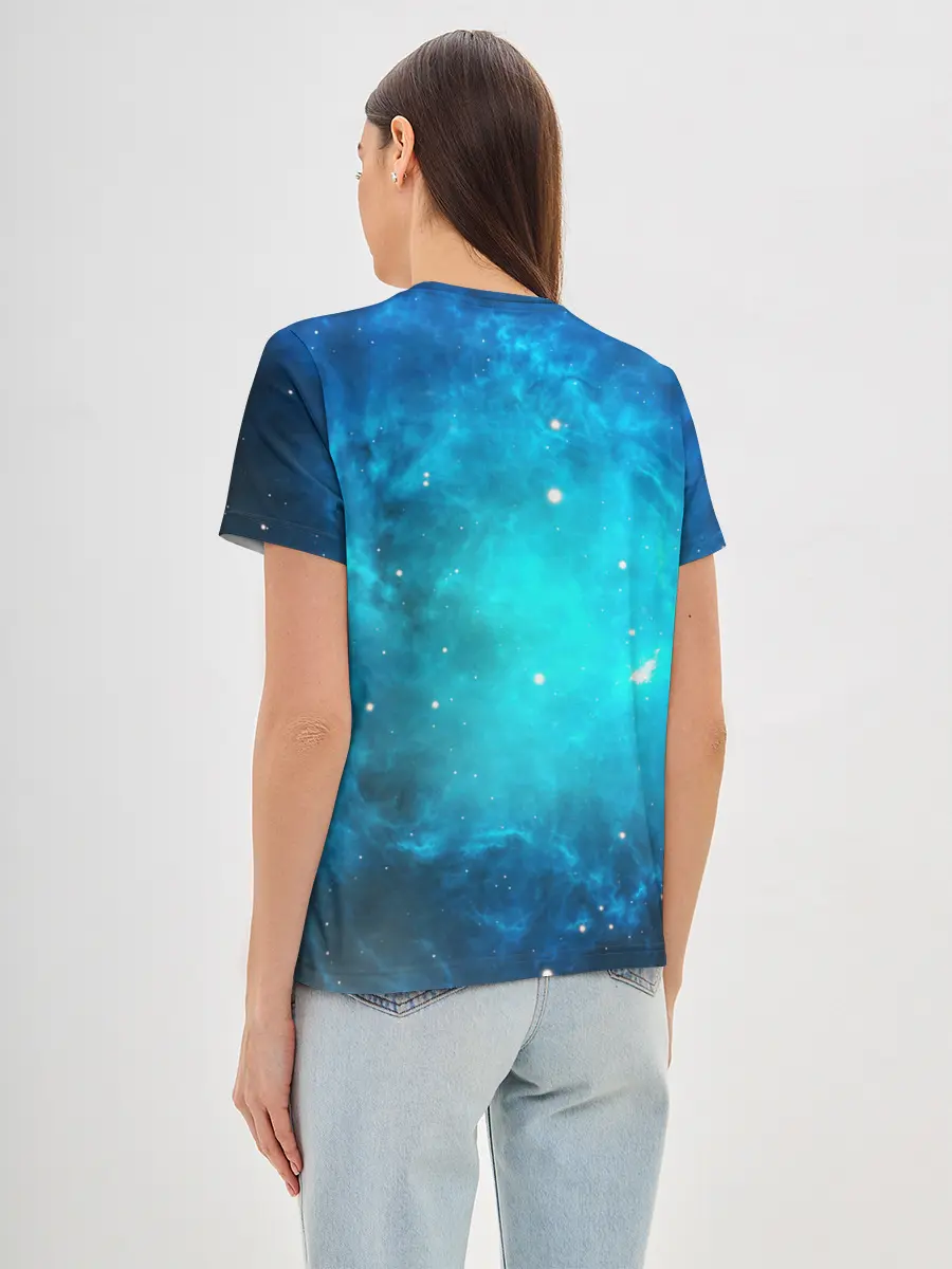 Женская базовая футболка / ЗВЕЗДЫ