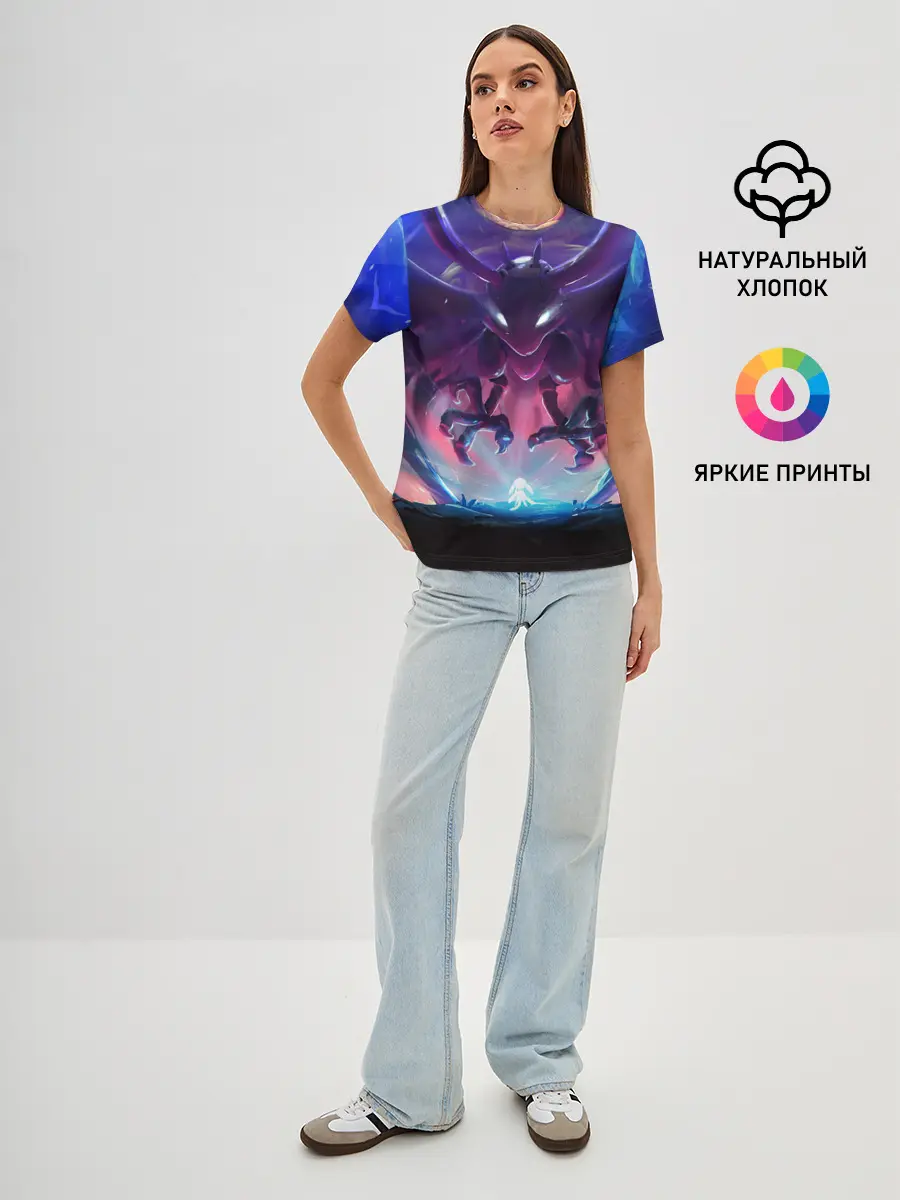 Женская базовая футболка / Ori and the Blind Forest