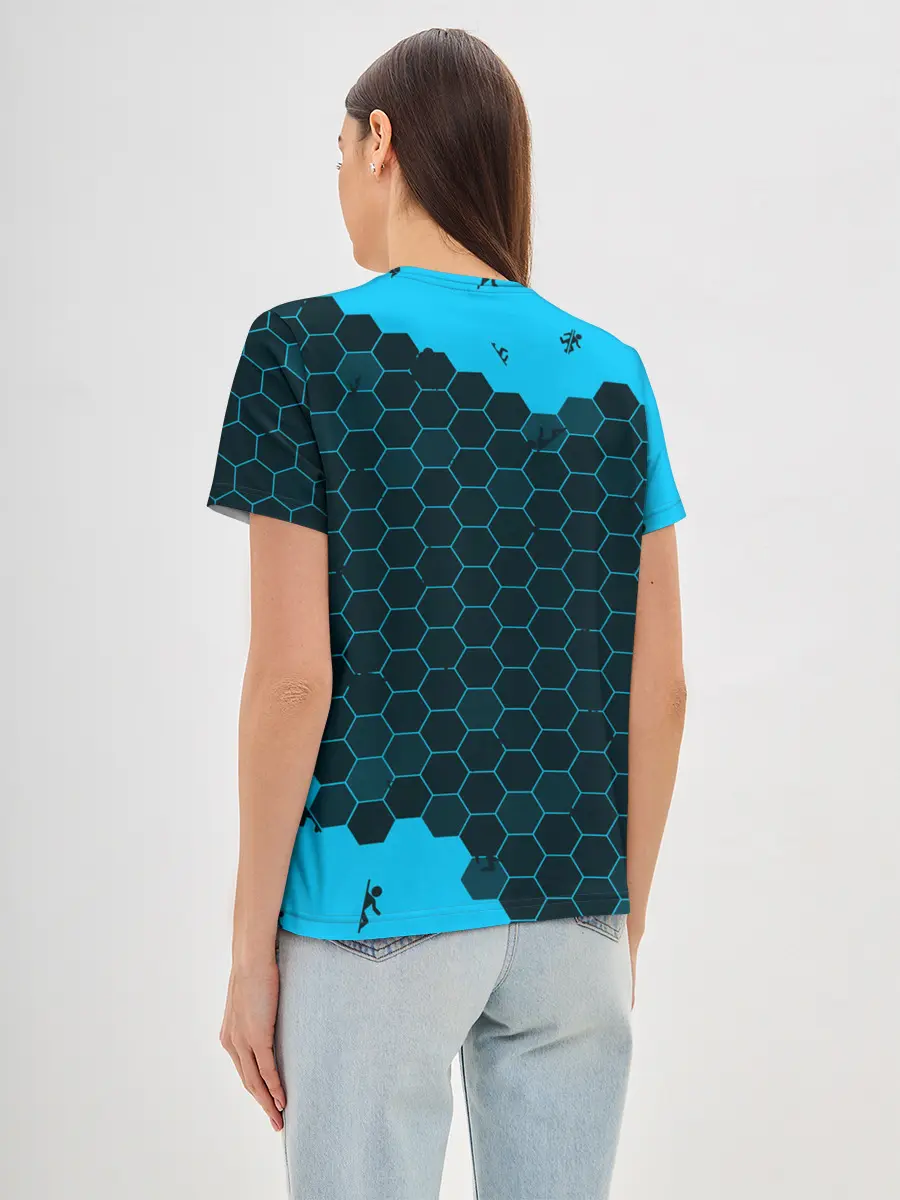 Женская базовая футболка / PORTAL / ПОРТАЛ