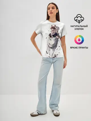 Женская базовая футболка / Принцесса Мононоке