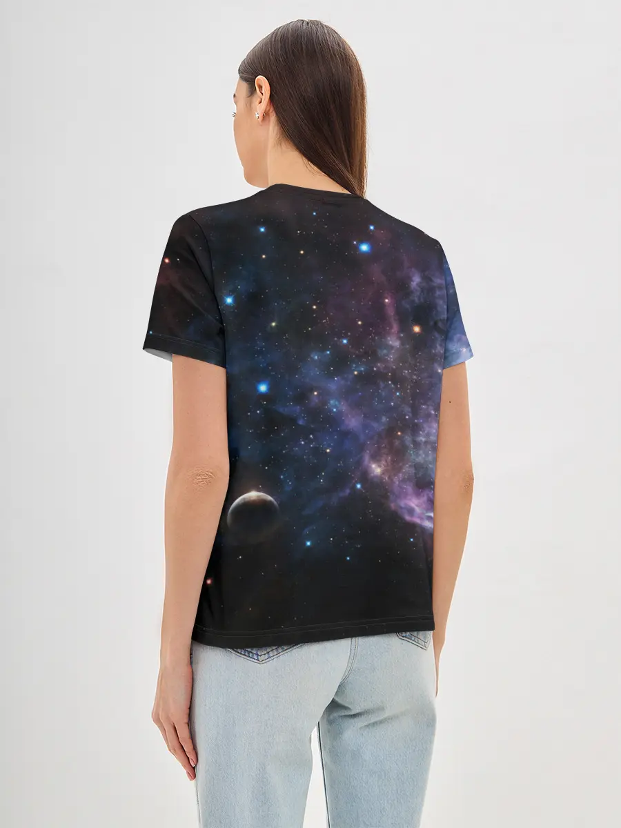 Женская базовая футболка / Звезды
