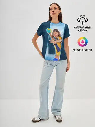 Женская базовая футболка / Гандболистка