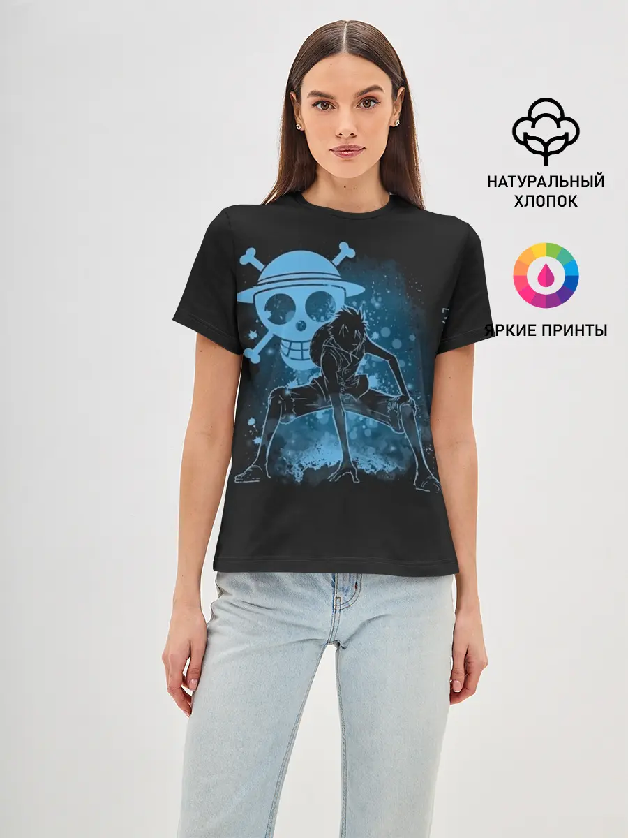 Женская базовая футболка / под водой One Piece