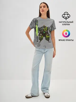 Женская базовая футболка / Земеля | Dota 2