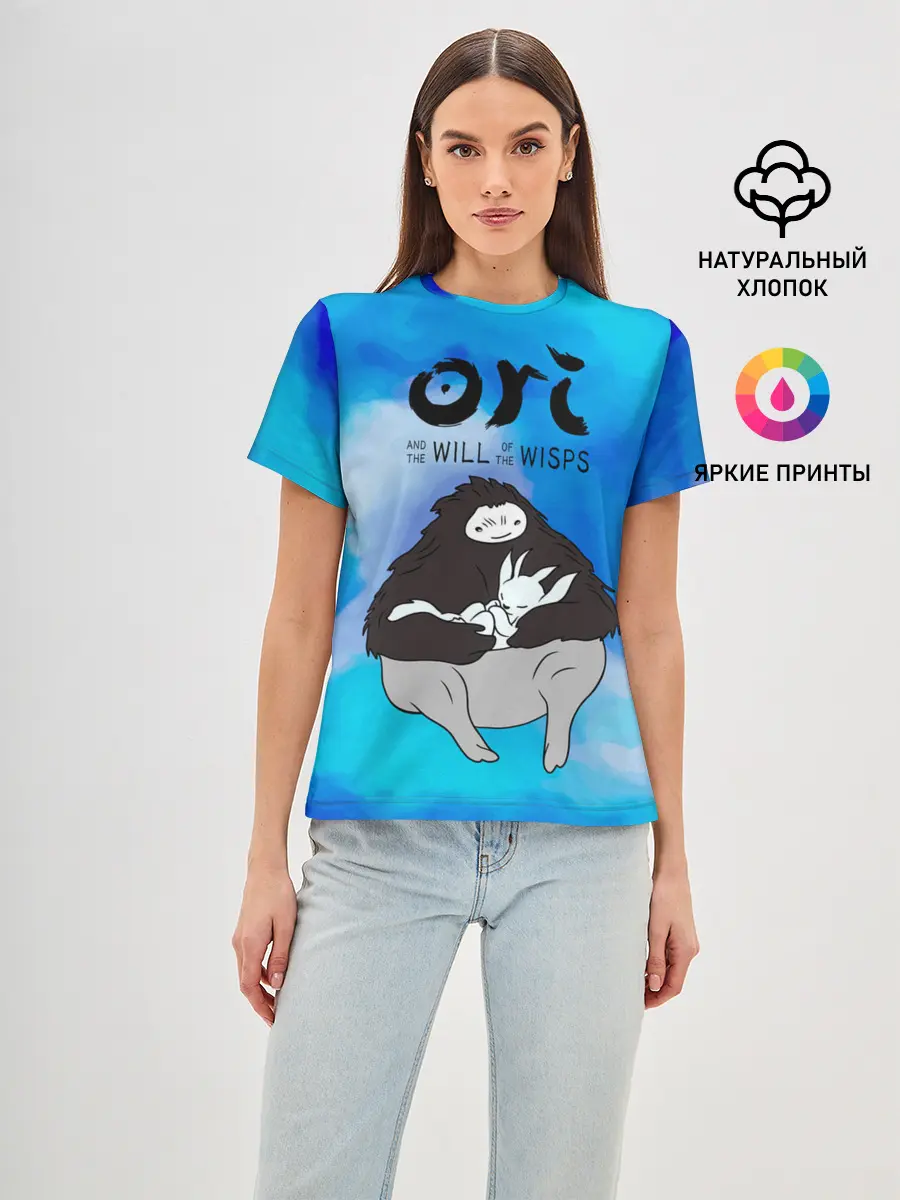 Женская базовая футболка / Ori and the Will of the Wisps