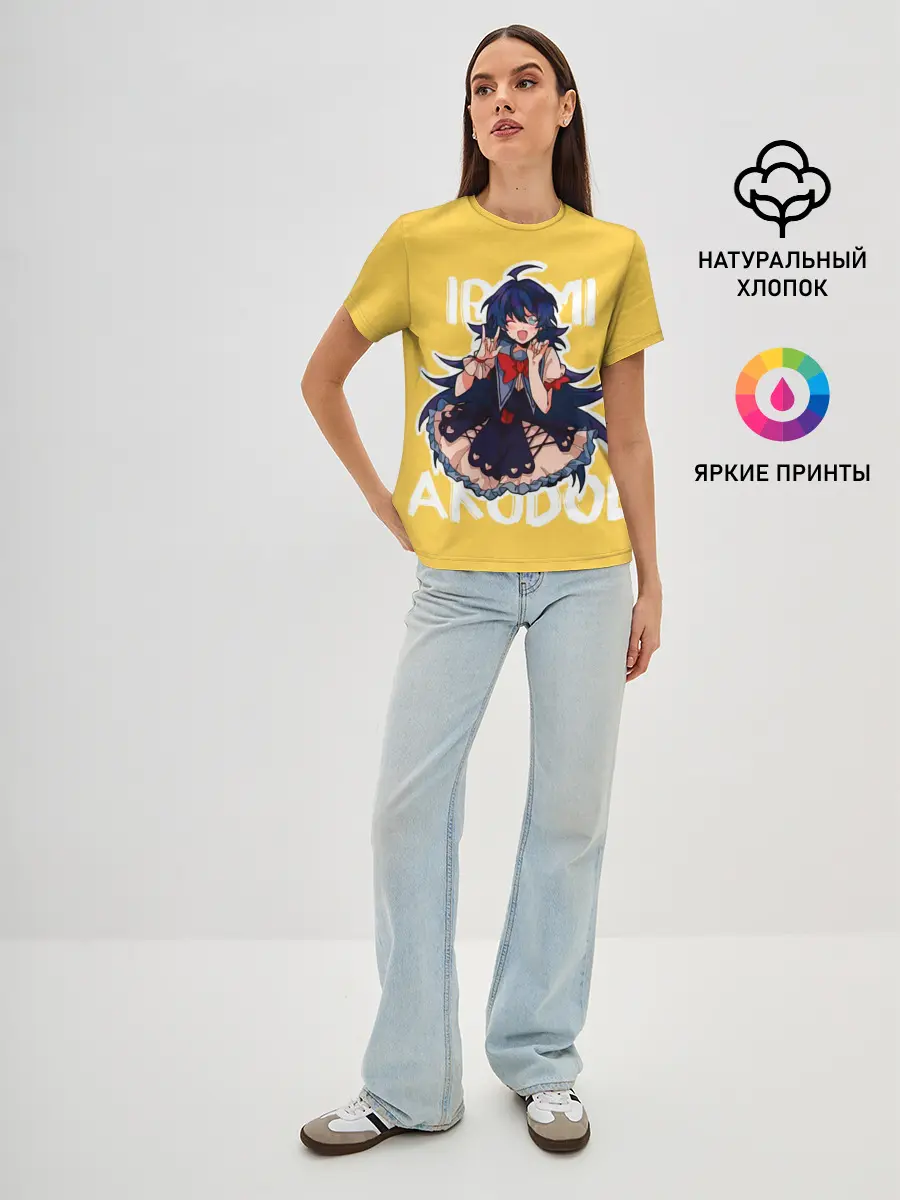 Женская базовая футболка / Irumi Akudol