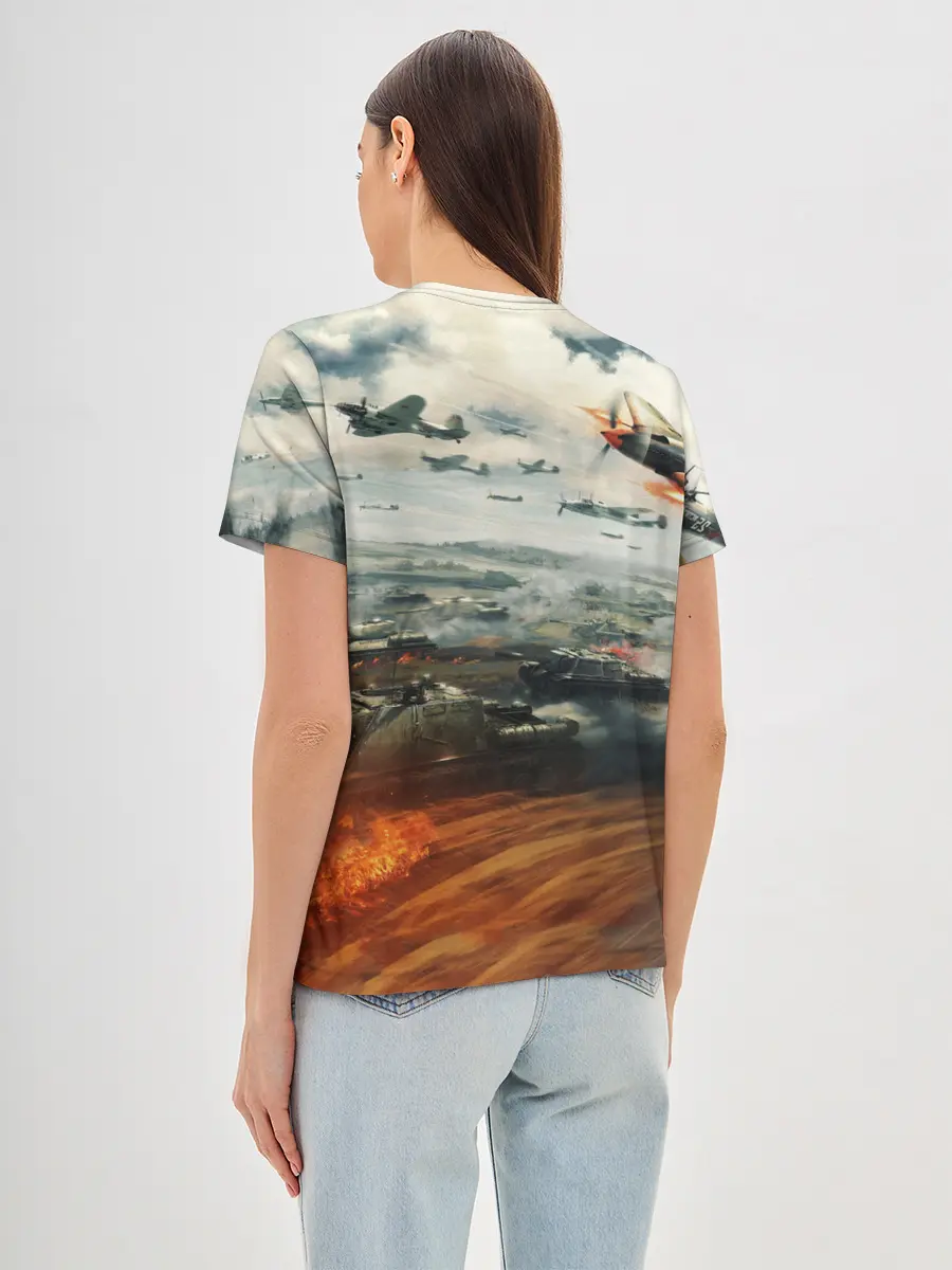 Женская базовая футболка / Sabaton