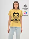 Женская базовая футболка / Bendy And The Ink Machine
