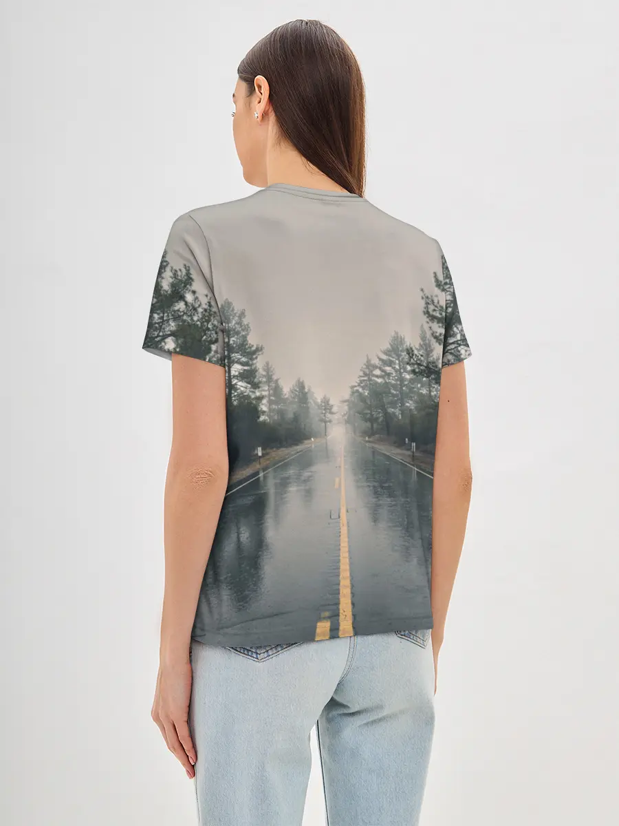 Женская базовая футболка / Life