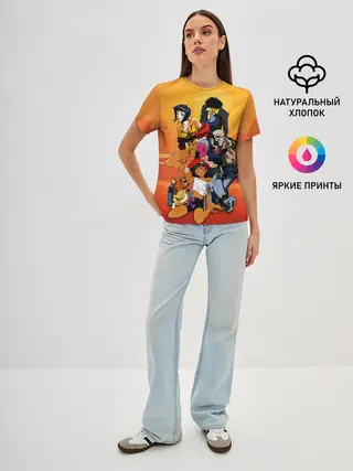 Женская базовая футболка / Cowboy All