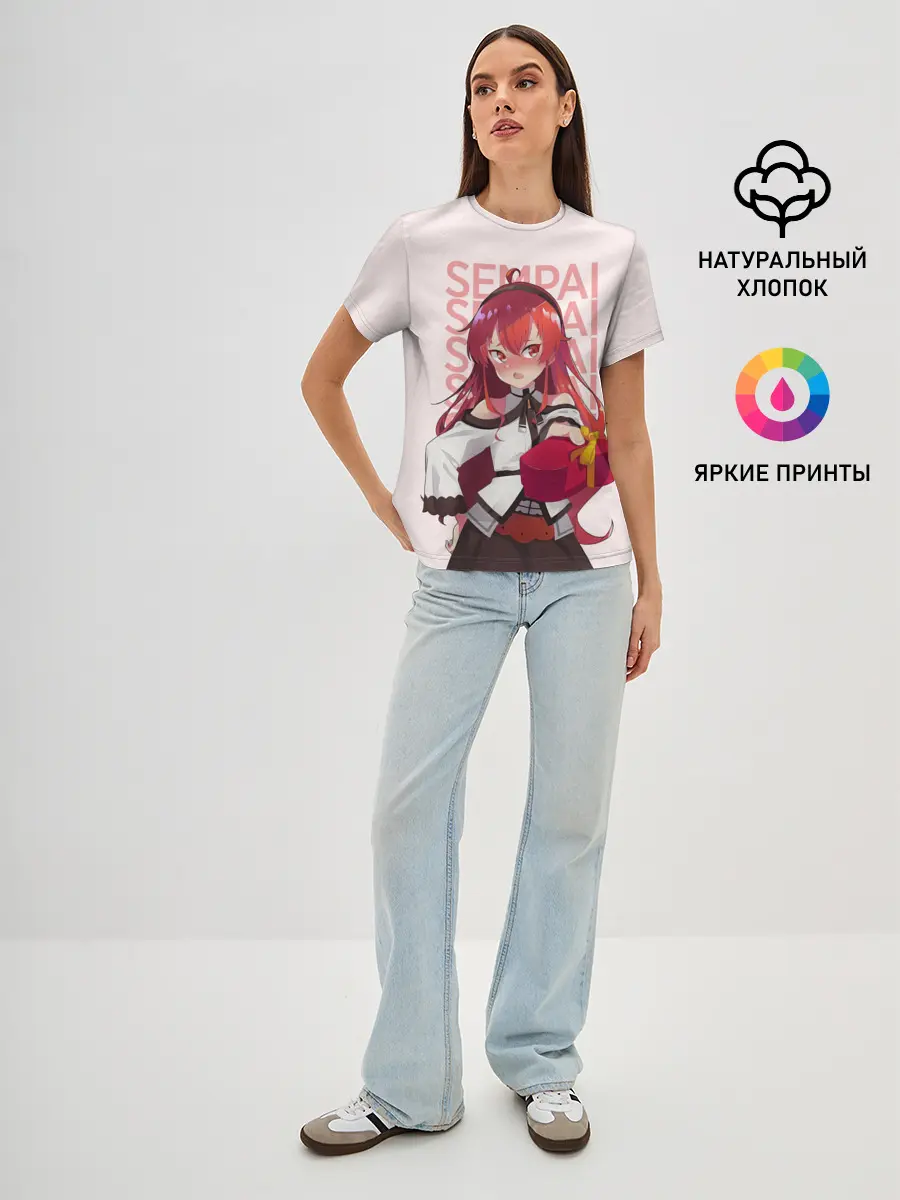 Женская базовая футболка / Sempai