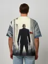 Мужская футболка оверсайз / Hitman _5