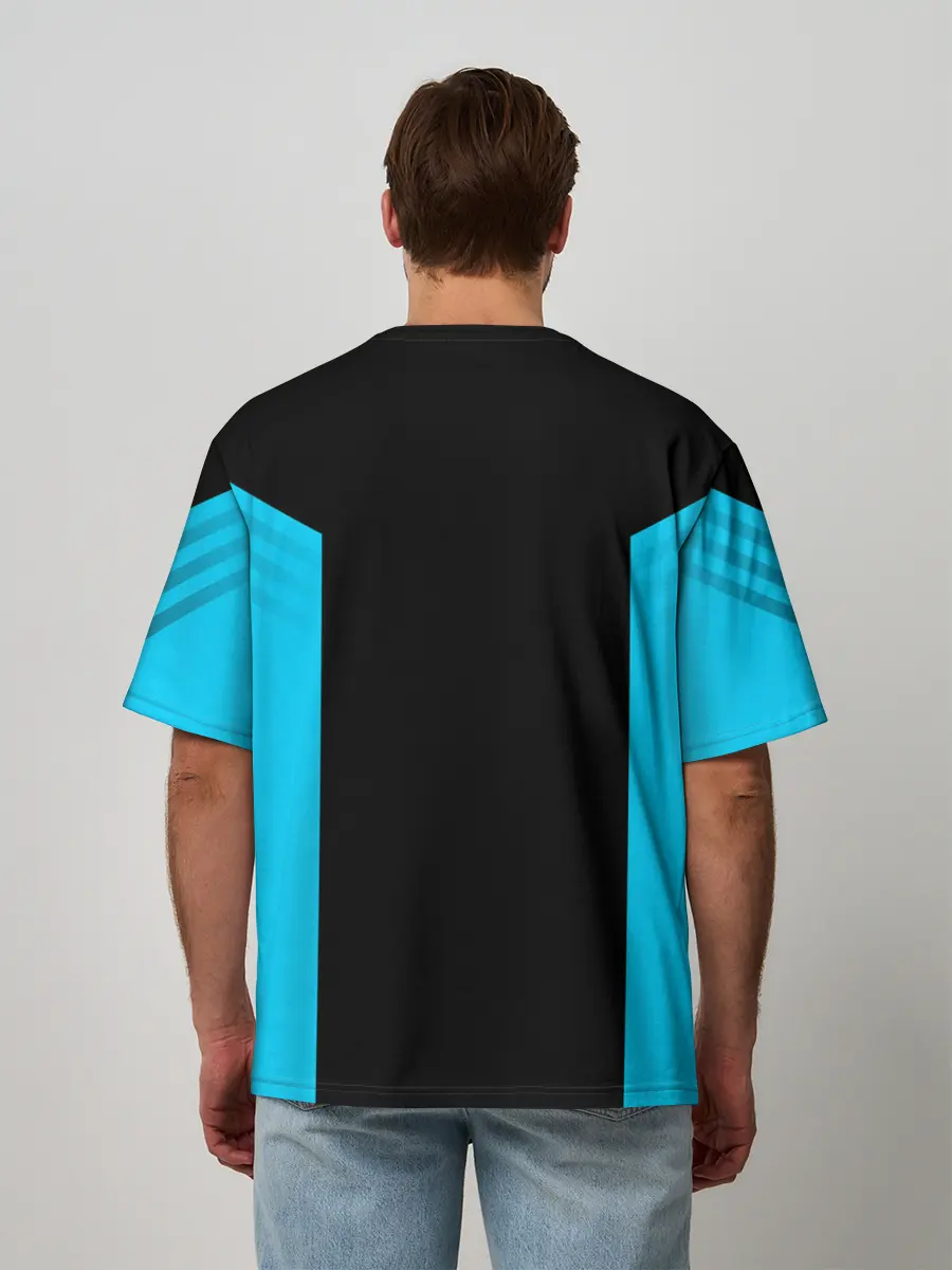 Мужская футболка оверсайз / Russia