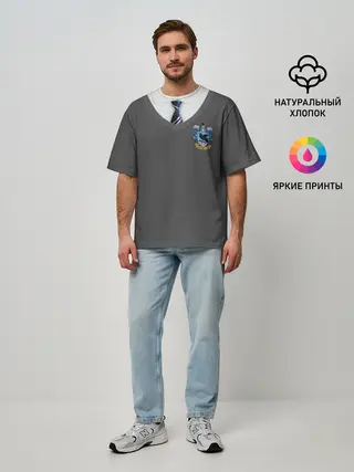 Мужская футболка оверсайз / Форма Когтеврана