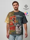 Мужская футболка оверсайз / Хабиб Нурмагомедов
