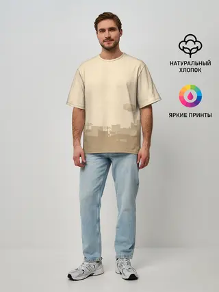 Мужская футболка оверсайз / GTA SA - San Andreas 2