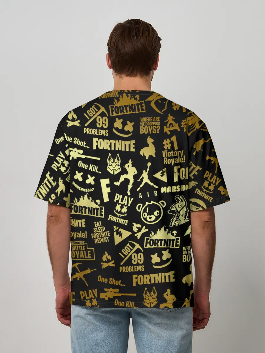 Мужская футболка оверсайз / FORTNITE | ФОРТНАЙТ