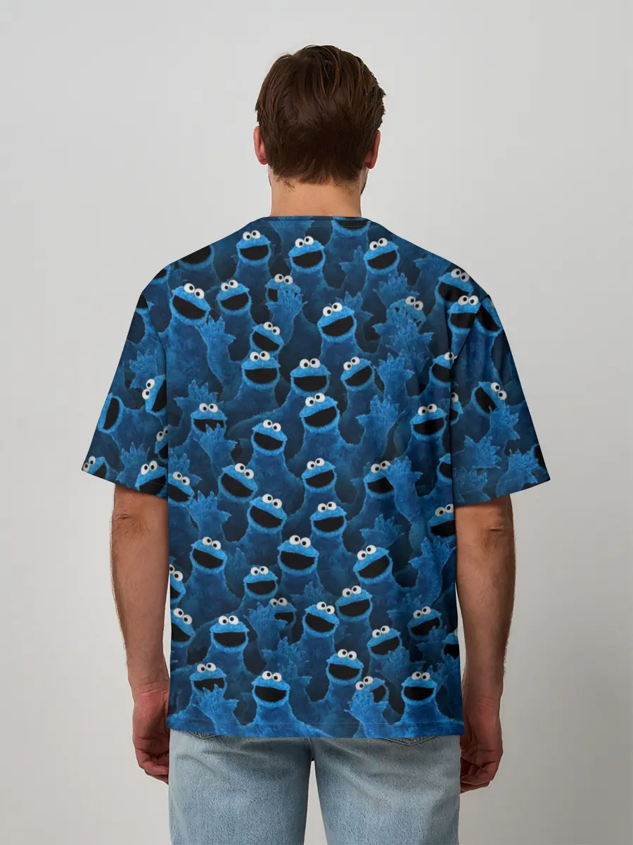 Мужская футболка оверсайз / Коржик