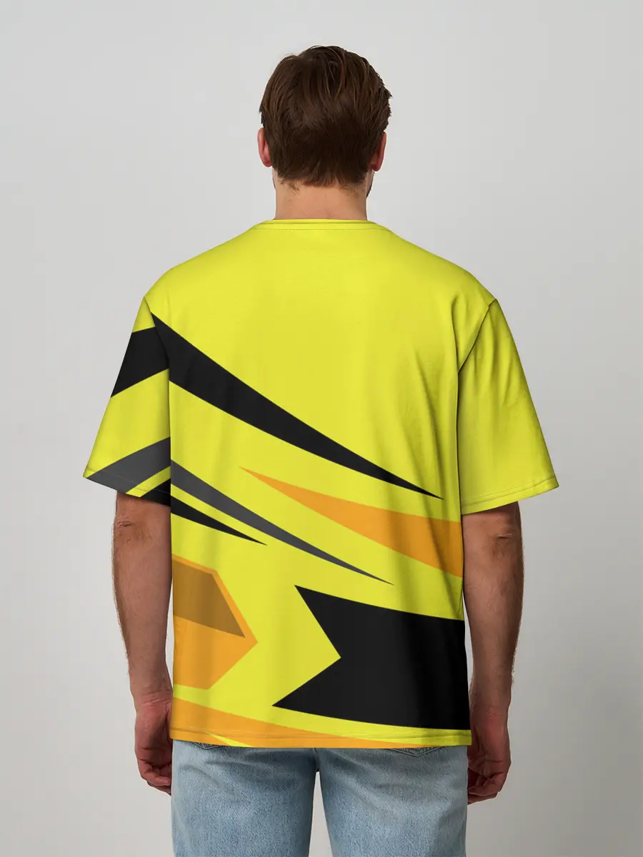 Мужская футболка оверсайз / WATCH DOGS