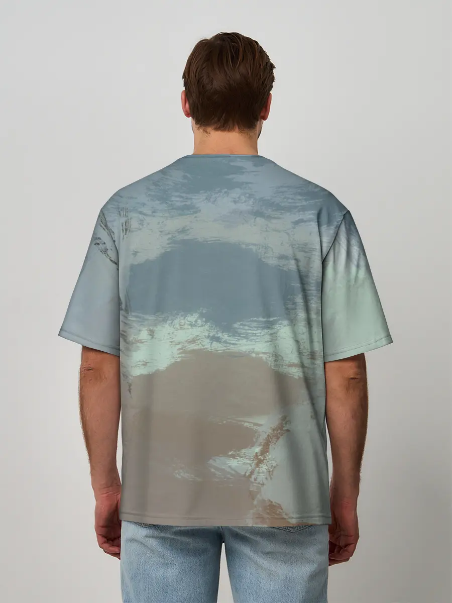 Мужская футболка оверсайз / Верные друзья