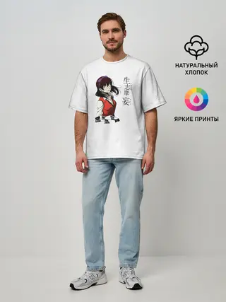 Мужская футболка оверсайз / Мидари Икишима - Безумный азарт