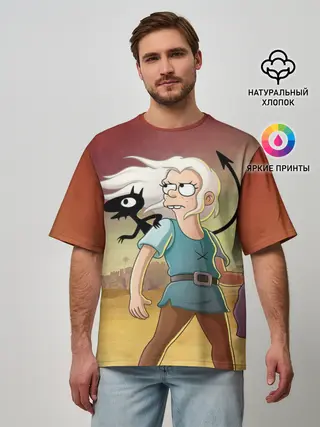 Мужская футболка оверсайз / Разочарование